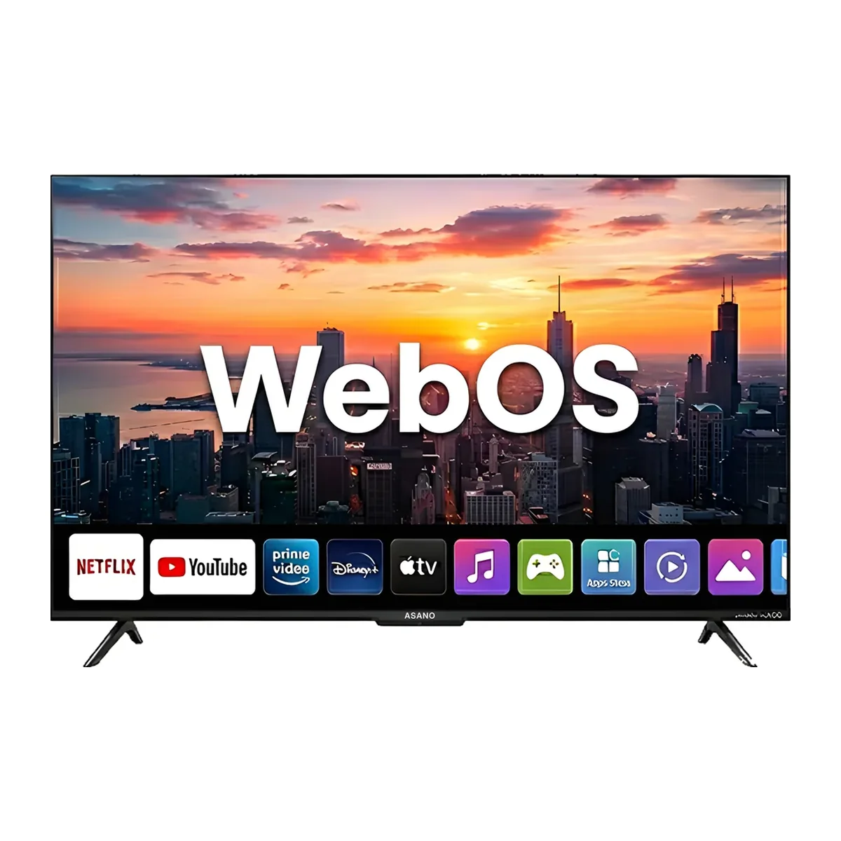 Asano 50" 4K Smart TV (webOS Hub) AS-WOS50