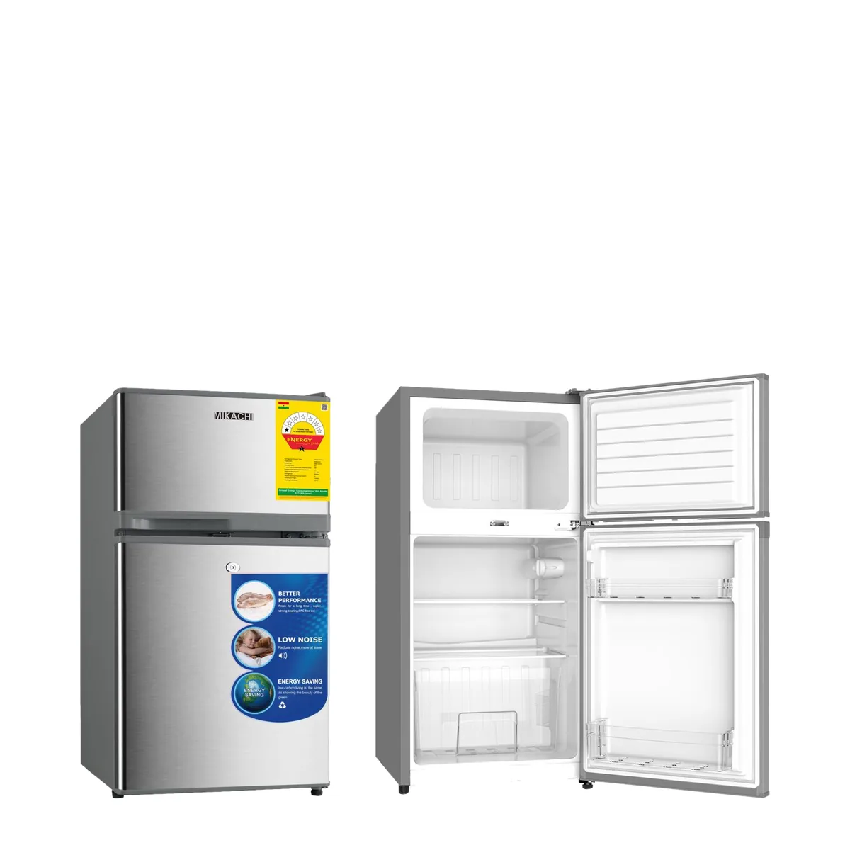 Mikachi 80L Top Freezer Fridge MIK-100TF