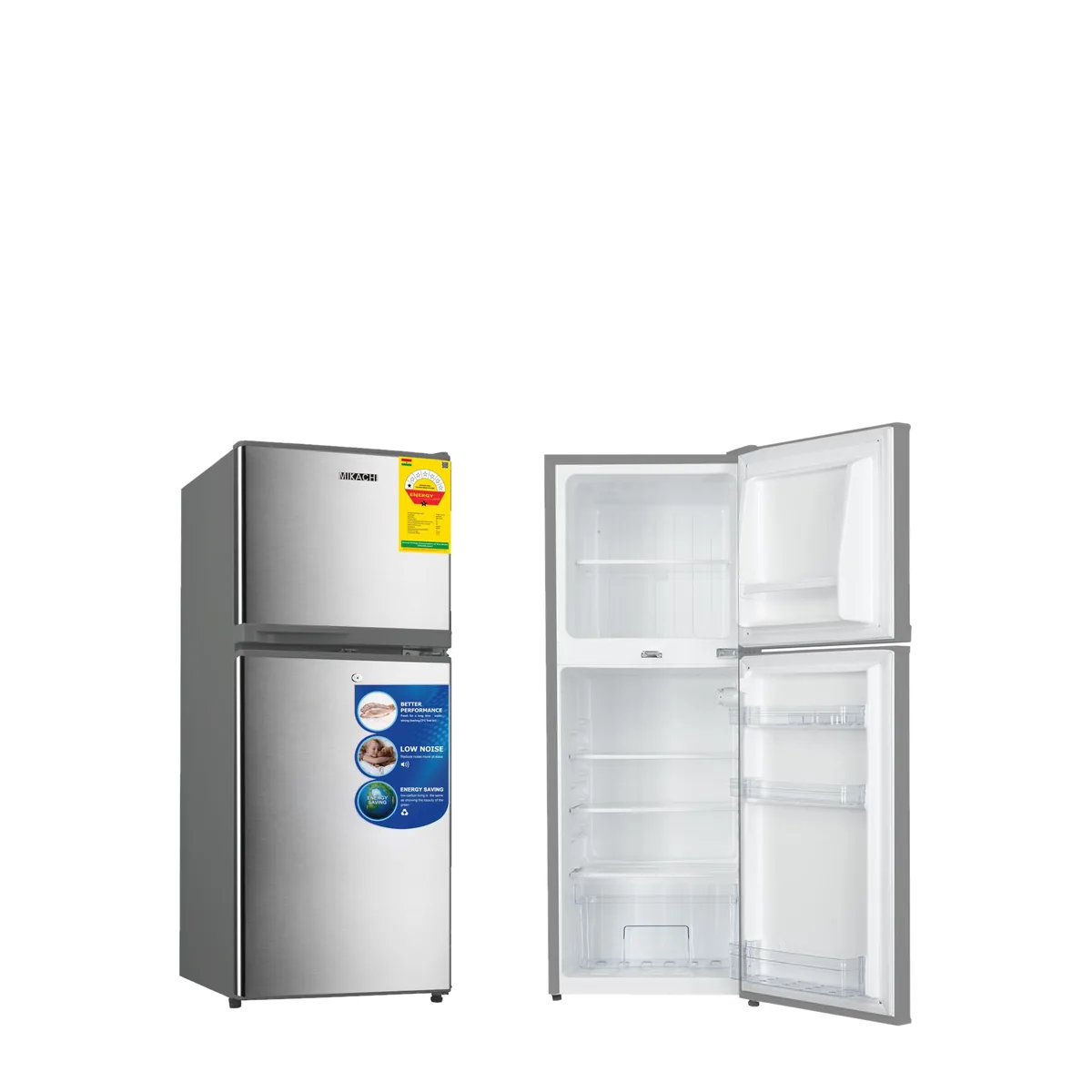 Mikachi 108L Top Freezer Fridge MIK-140TF