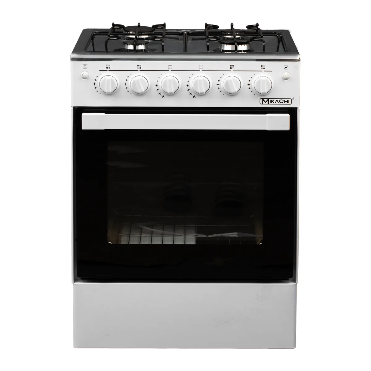 Mikachi 4-Burner Gas Cooker with Oven MIK-24600