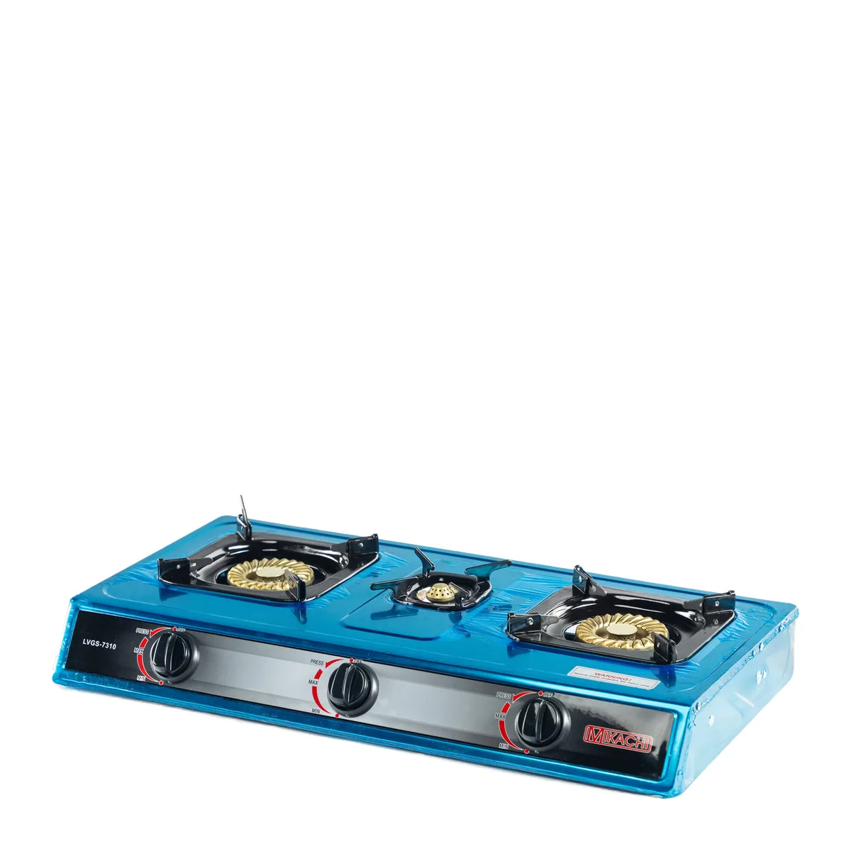Mikachi 3-Burner Gas Stove MIK-7310