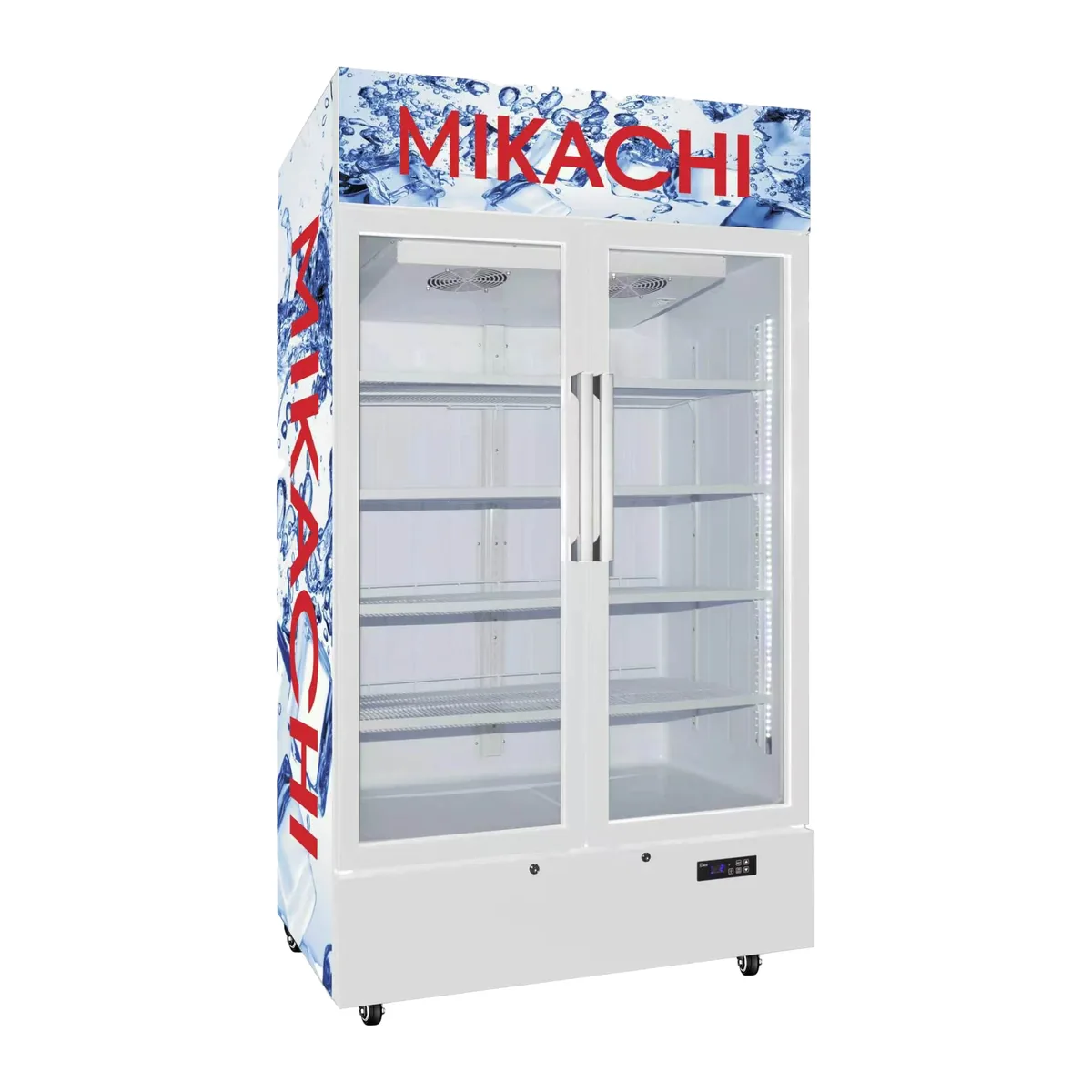 Mikachi 768L Double-Door Display Fridge MIK-910DF