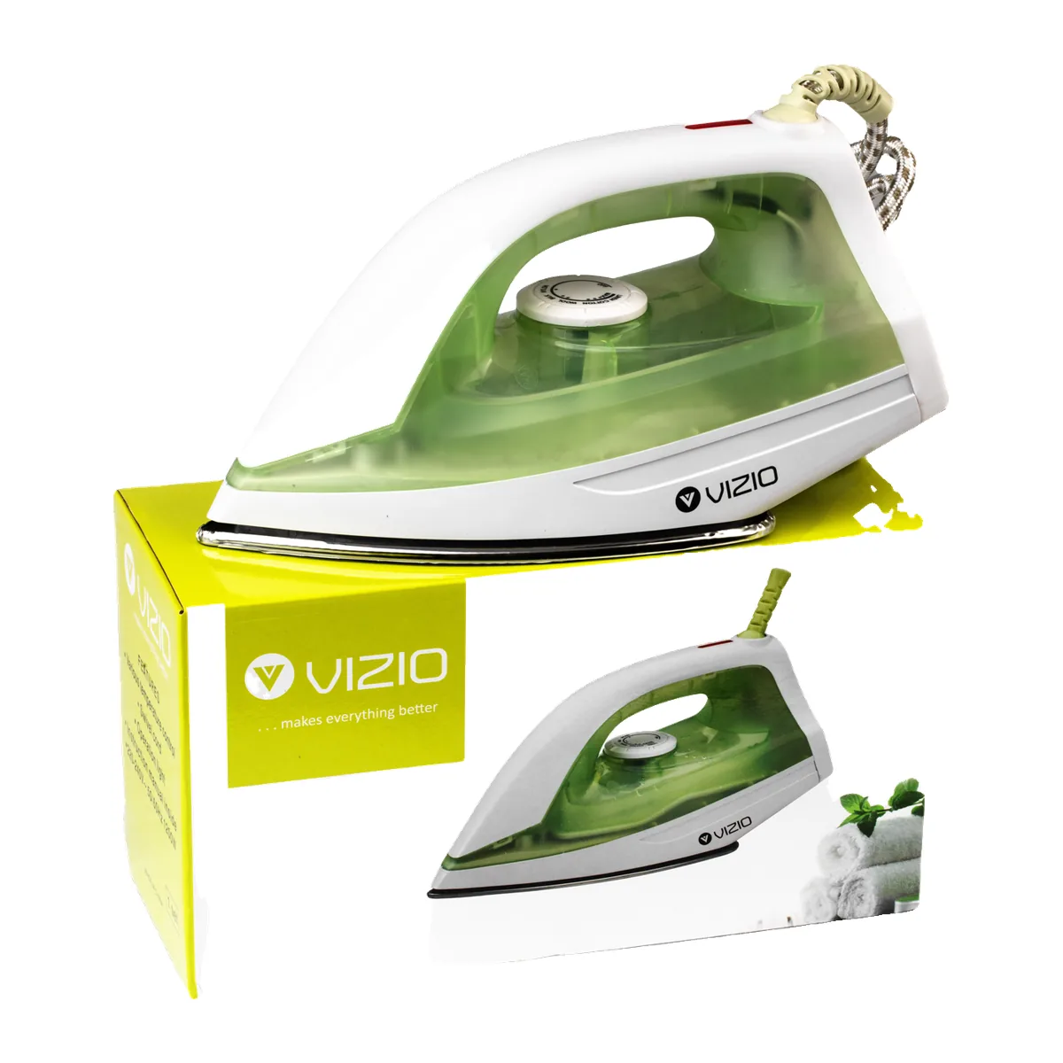 Vizio Dry Iron, Light Green VIZ-21084